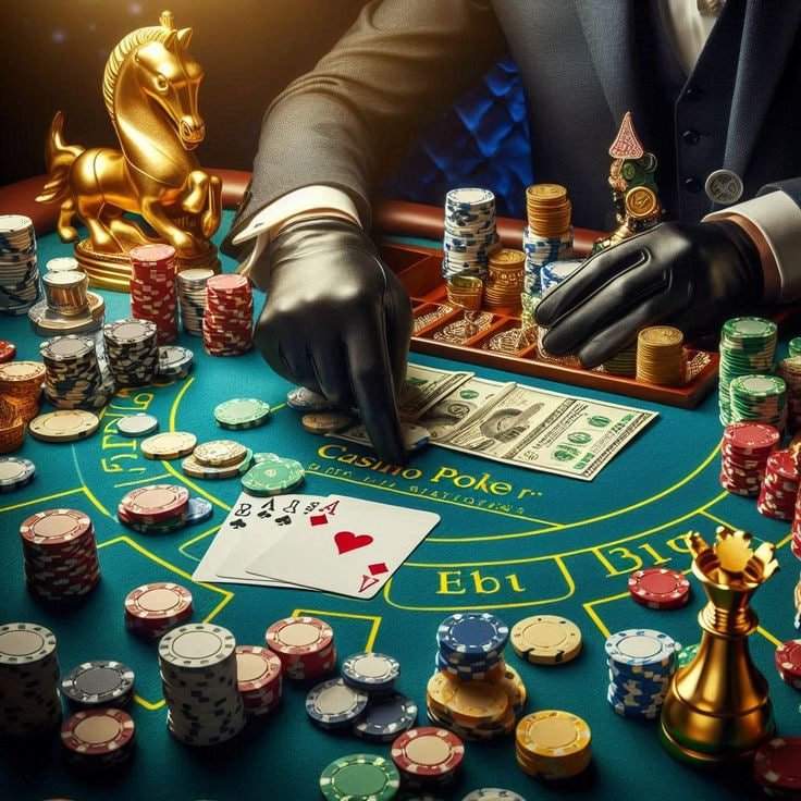 Bàn Baccarat live casino với dealer chuyên nghiệp tại n188